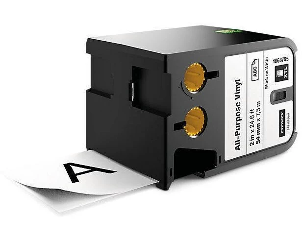 DYMO Beschriftungsband XTL Schwarz auf Weiss
