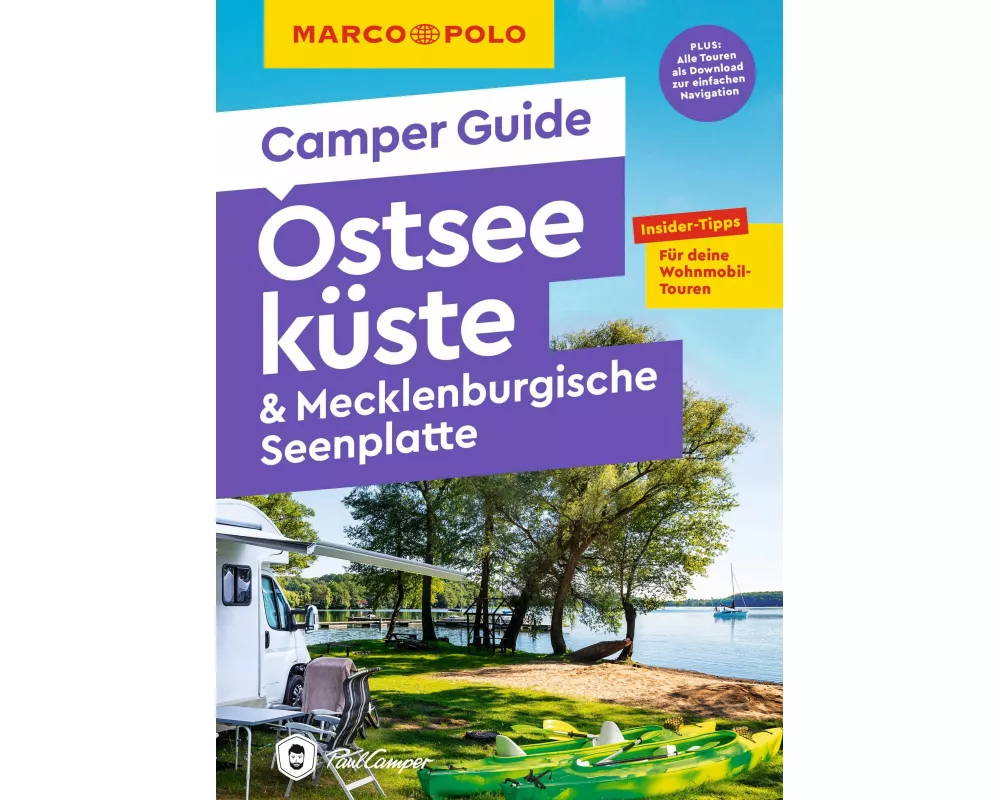 MARCO POLO Camper Guide Ostseeküste & Mecklenburgische Seenplatte
