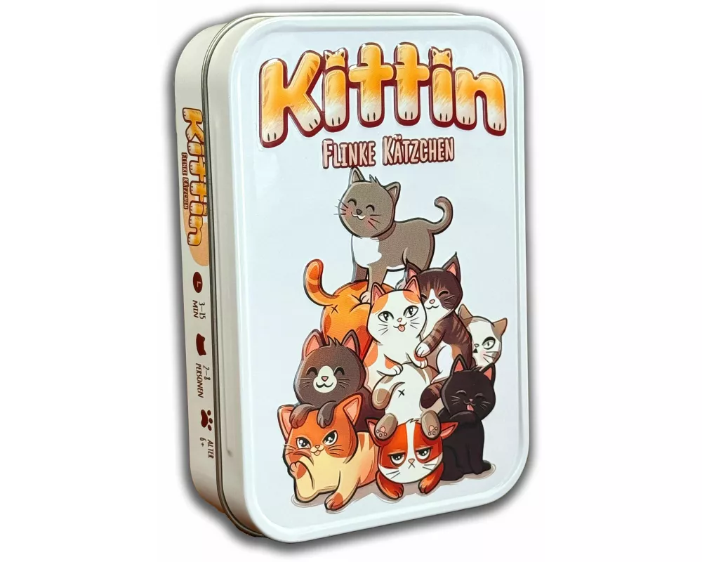 Kittin - Flinke Kätzchen - Schnelles Katzenstapelspiel (DE)