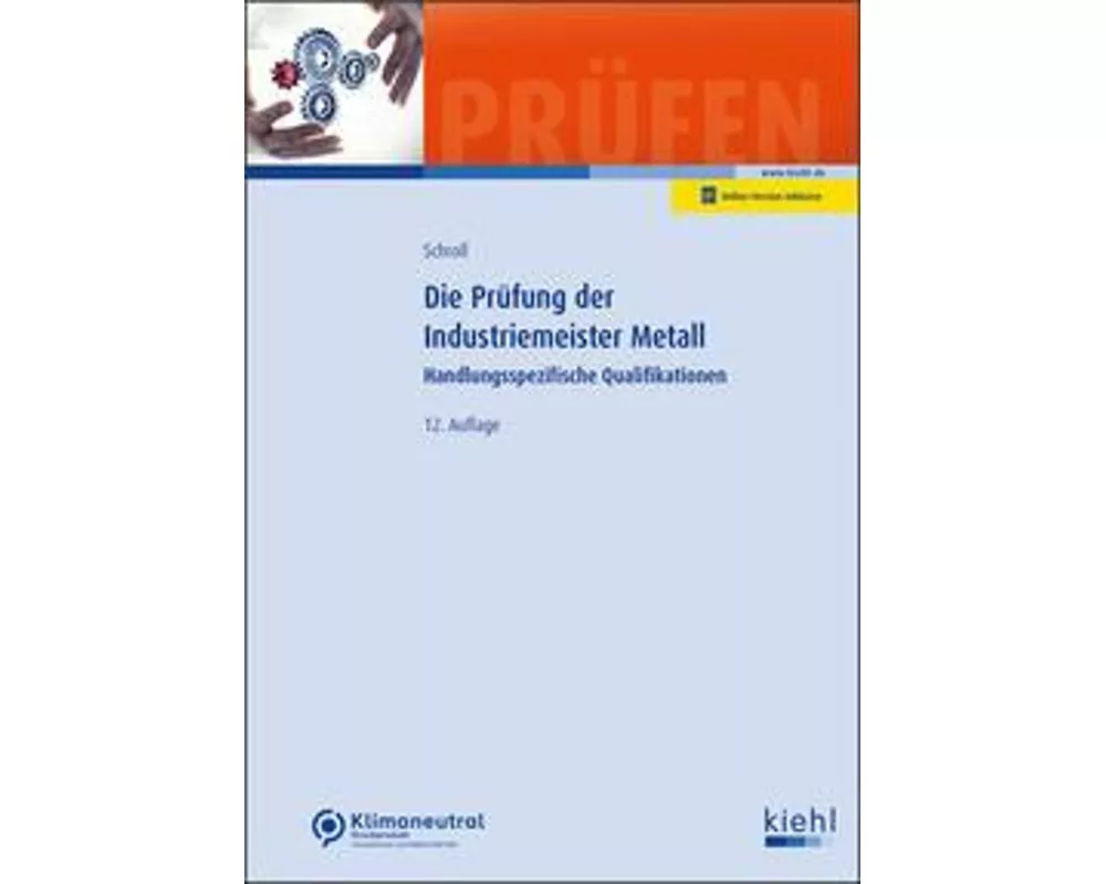 Die Prüfung der Industriemeister Metall