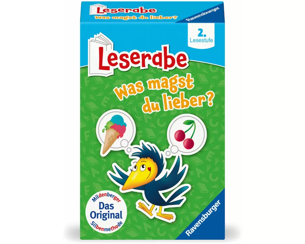 Leserabe: Was magst du lieber? - Lernspiel ab 7 Jahre