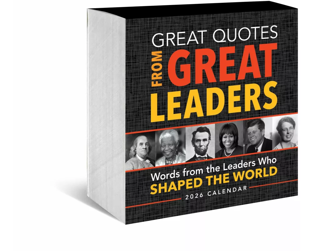 2026 Great Quotes from Great Leaders Boxed Calendar