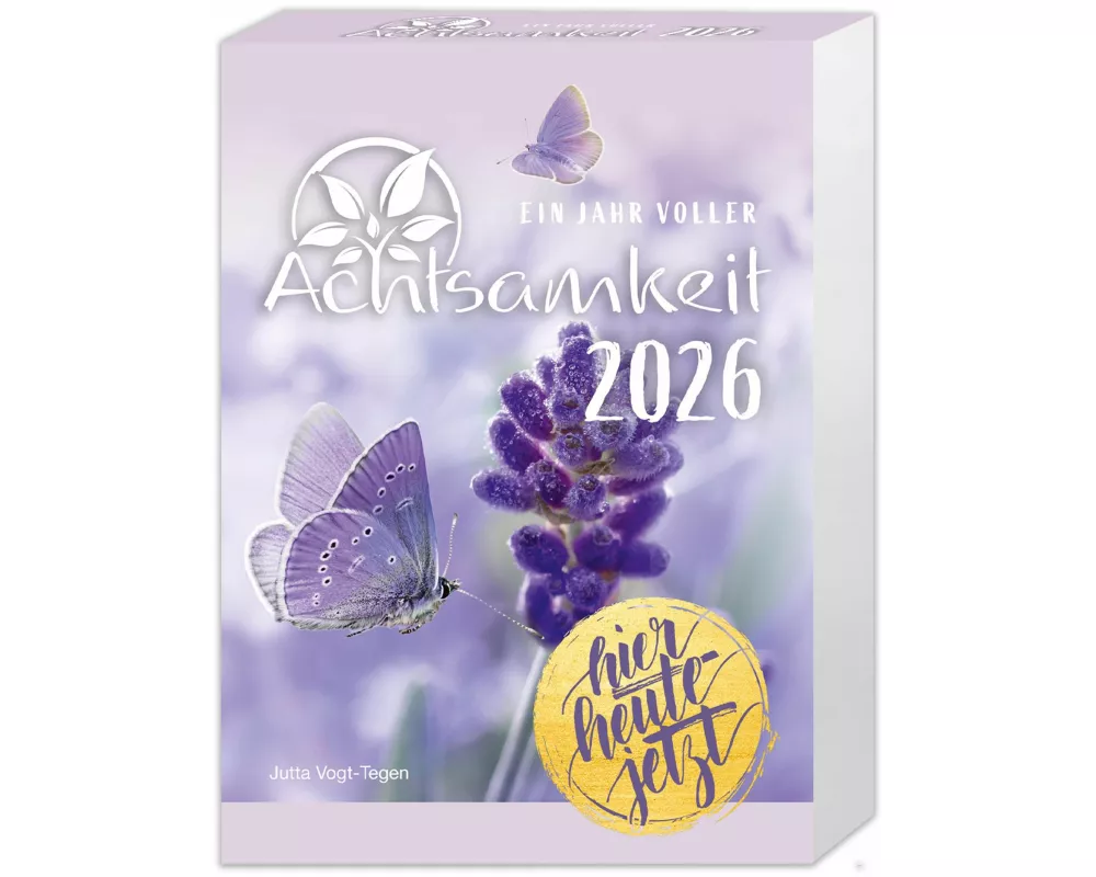 Ein Jahr voller Achtsamkeit - Abreißkalender 2026