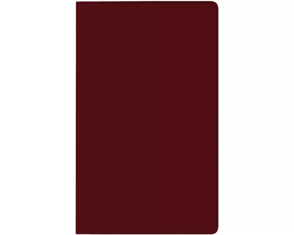 Taschenkalender Saturn Leporello PVC burgund 2026