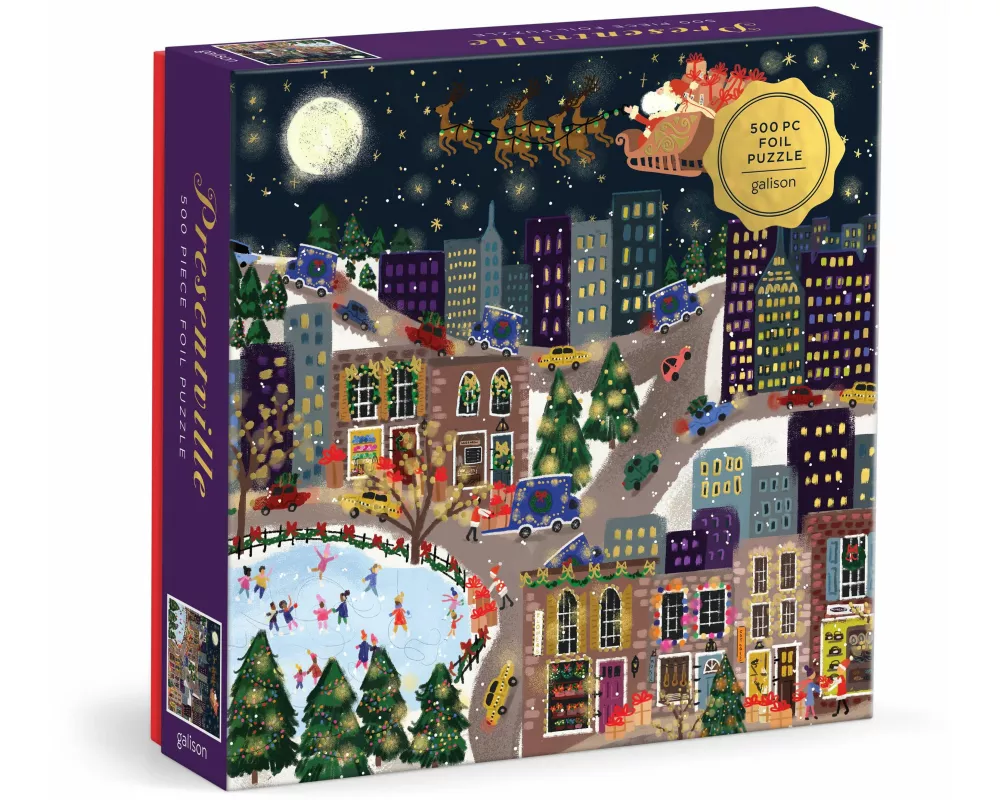 Joy Laforme Presentville 500 Piece Foil Puzzle