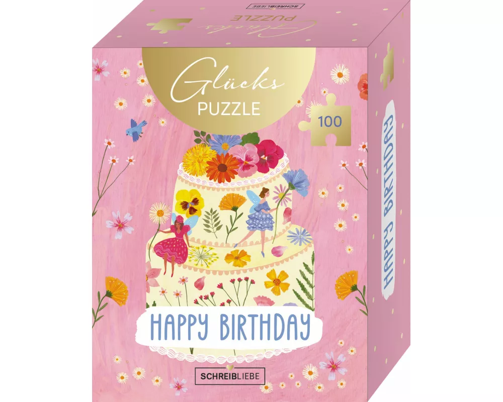 Glückspuzzle-Happy Birthday