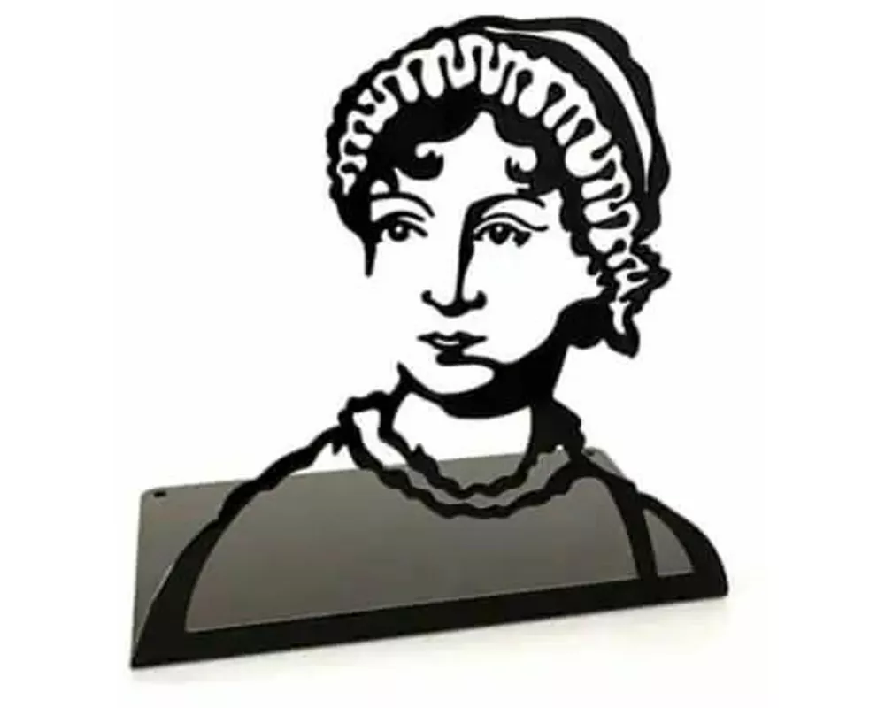 Janes Austen. Buchstütze