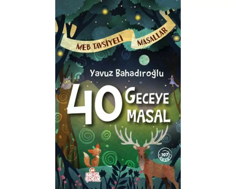 40 Geceye 40 Masal Ciltli
