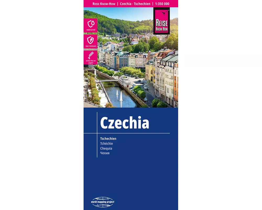 Reise Know-How Tschechien / Czechia (1:350.000)
