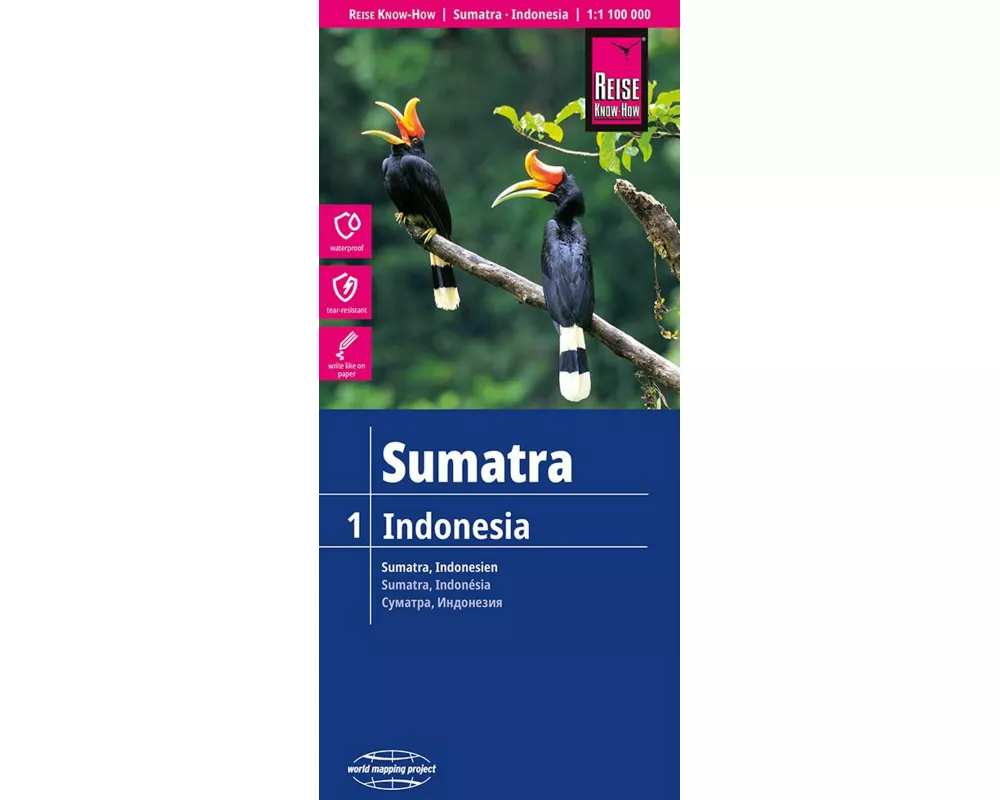 Reise Know-How Landkarte Sumatra (1:1.100.000) - Indonesien 1