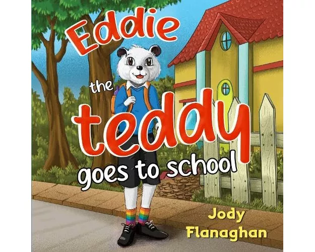 Eddie the teddy goes to school