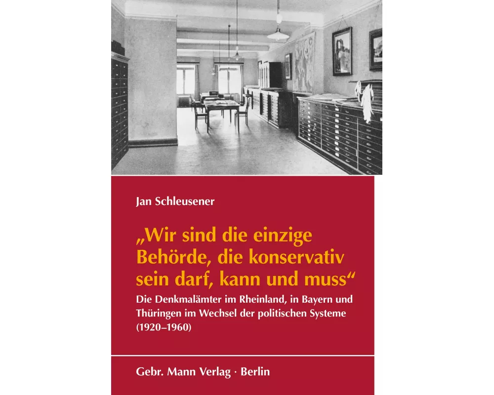 'Wir sind die einzige Behörde, die konservativ sein darf, kann und muss'