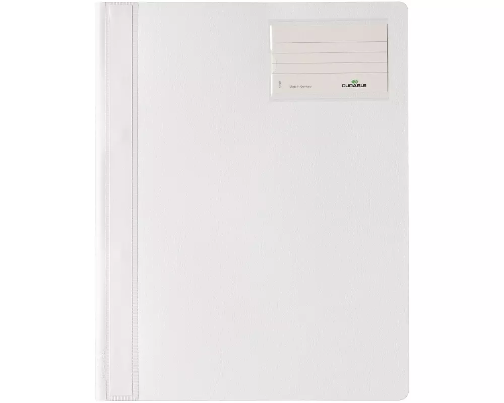 DURABLE Schnellhefter Extrabreit A4 Weiss, 1 Stück