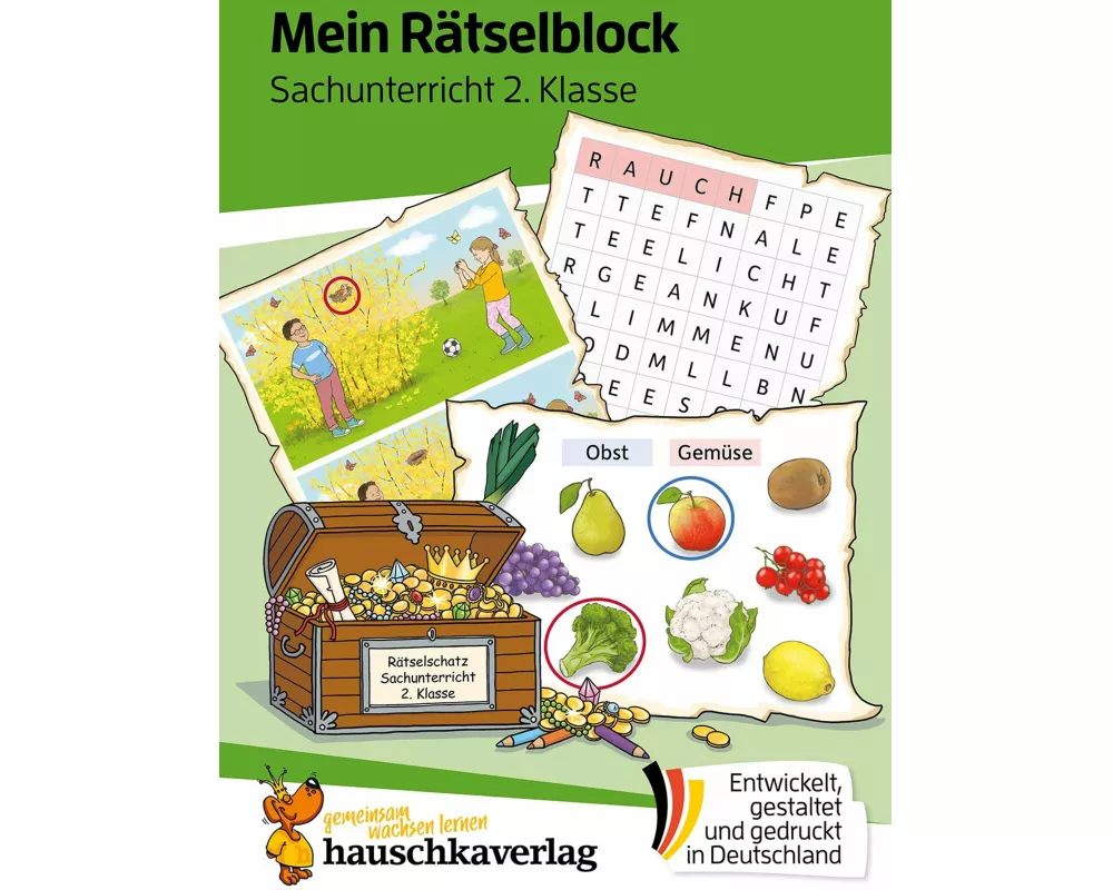 Mein Rätselblock Sachunterricht 2. Klasse