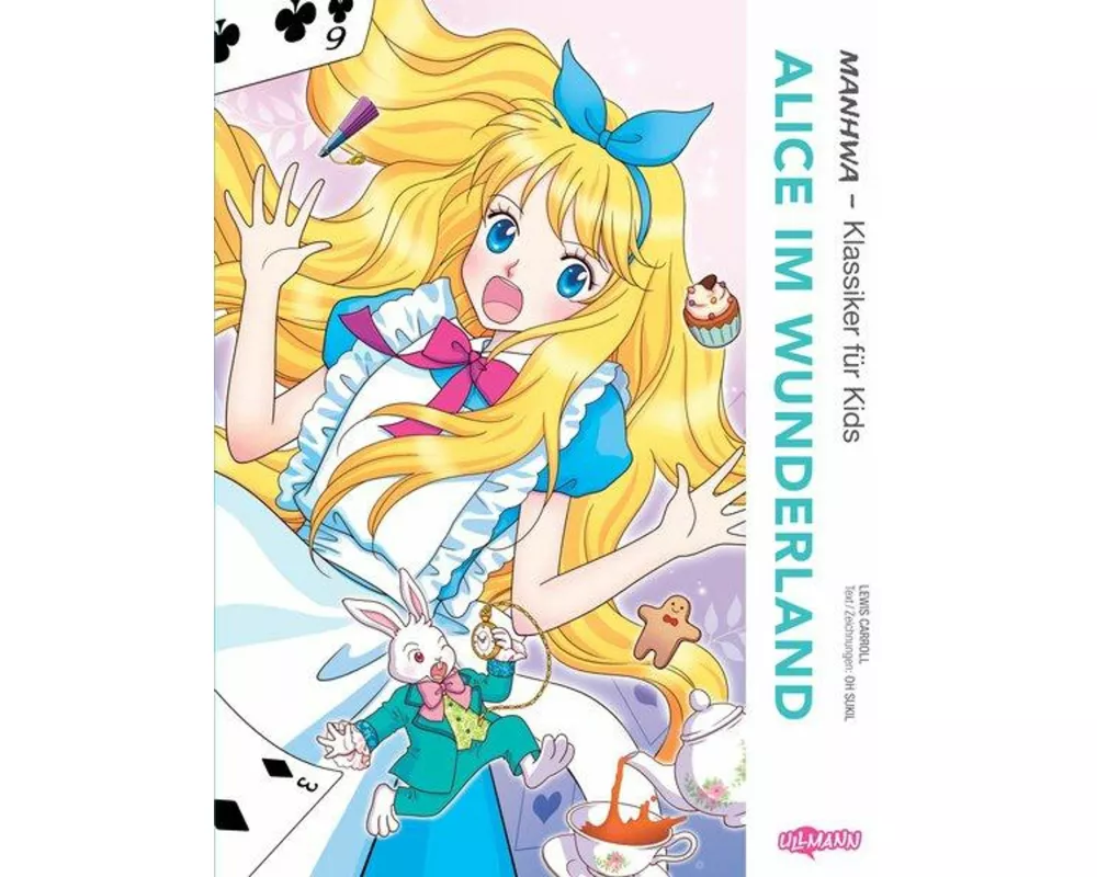 MANHWA – Klassiker für Kids – Alice im Wunderland (komplett in Farbe)