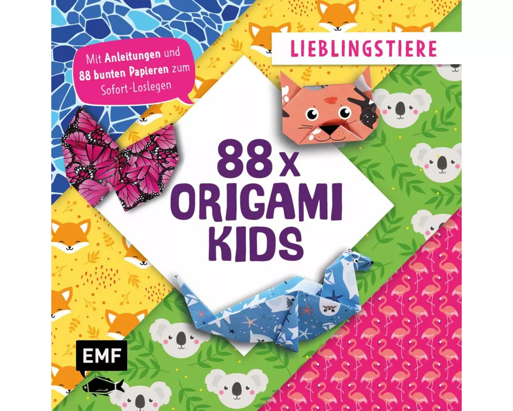 88 x Origami Kids – Lieblingstiere