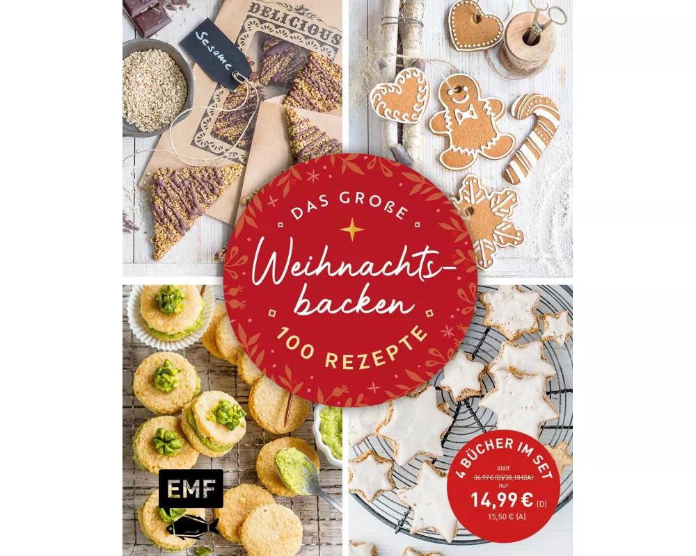 Das große Weihnachtsbacken – 100 Rezepte