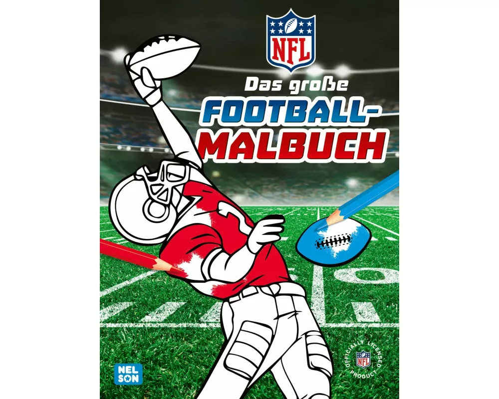 NFL: Das große Football-Malbuch
