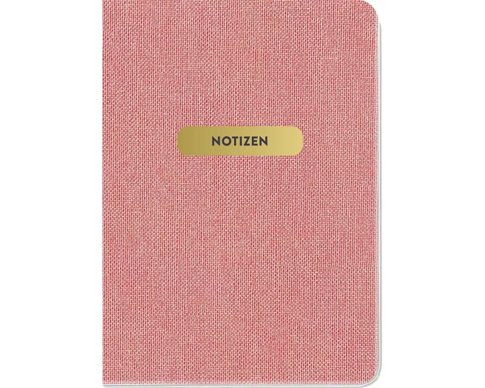 Notizheft Blumenglück Rosa