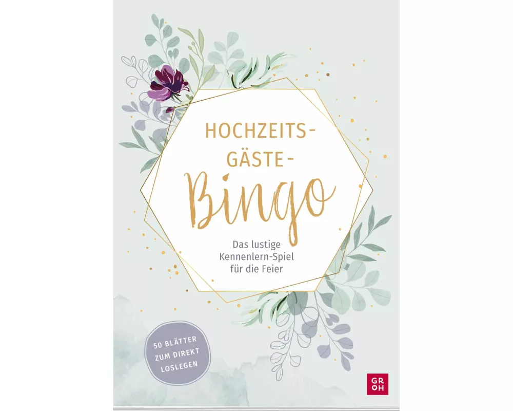 Hochzeits-Gäste-Bingo
