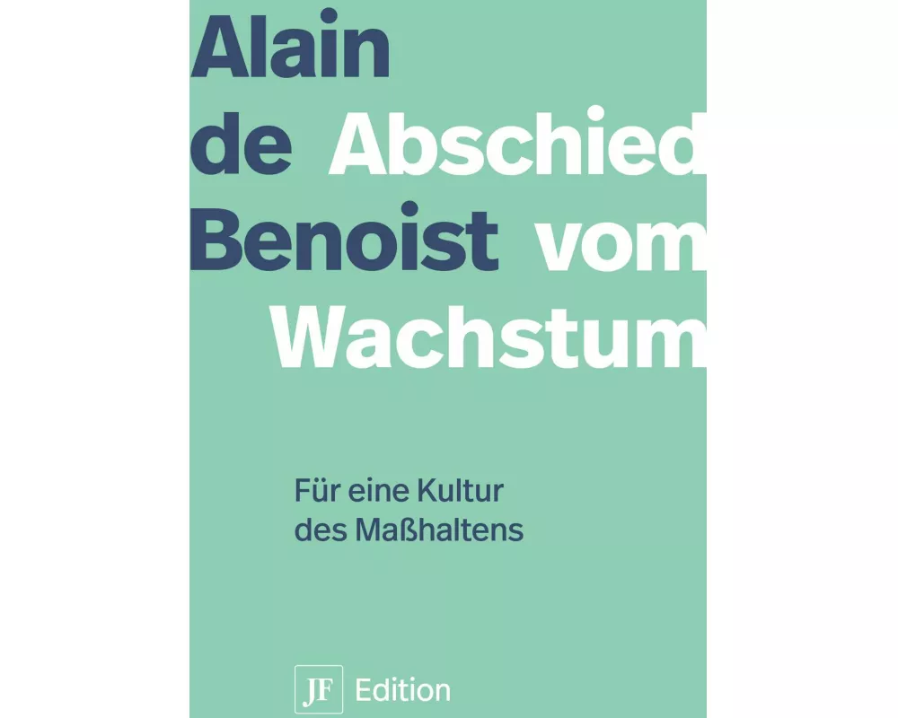 Abschied vom Wachstum