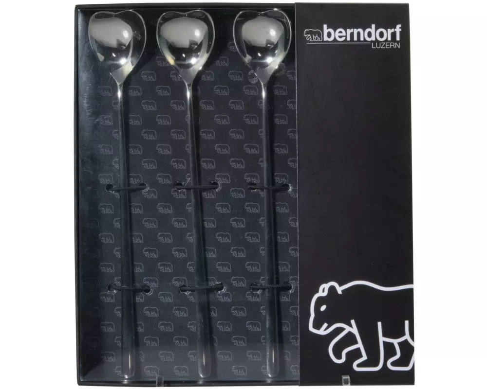 Berndorf Limolöffel Sweetheart 4-teilig, Silber