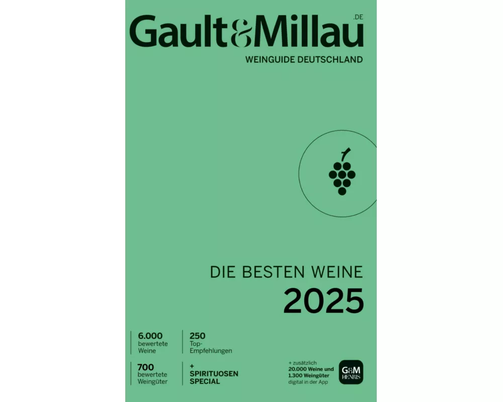 Gault&Millau Weinguide Deutschland – Die besten Weine 2025