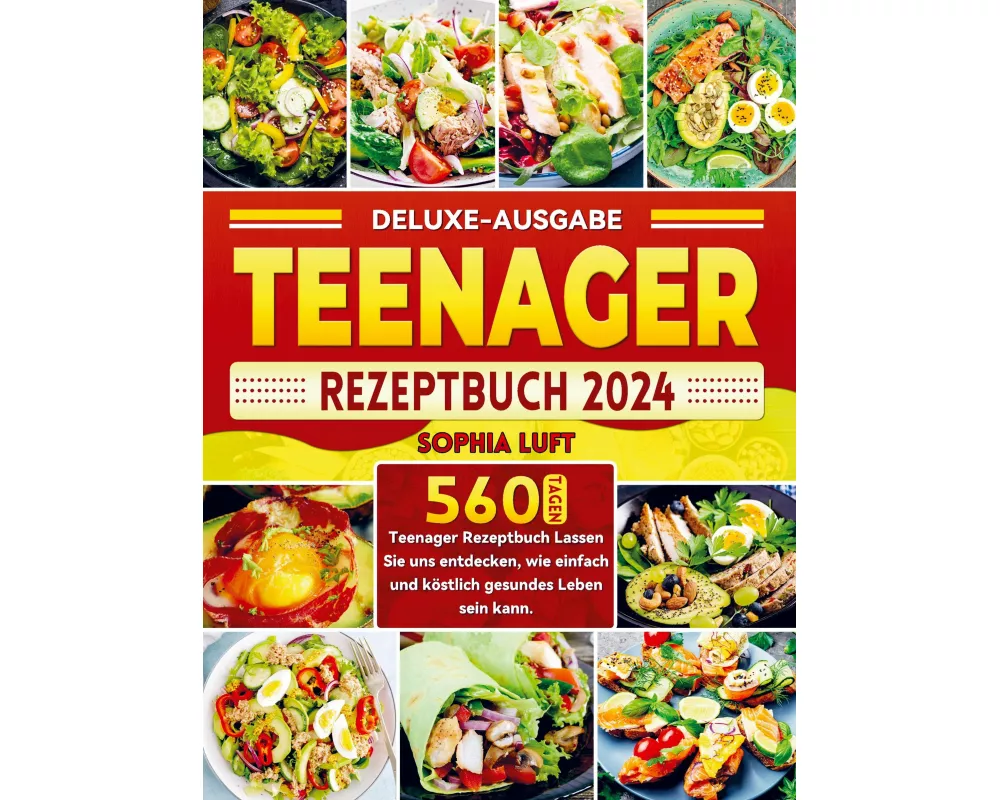 Deluxe-Ausgabe Teenager Rezeptbuch 2024