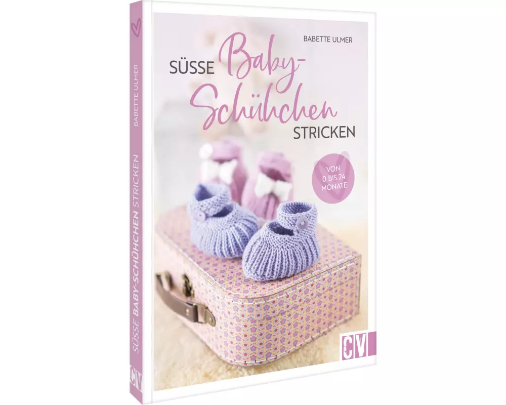 Süße Babyschühchen stricken