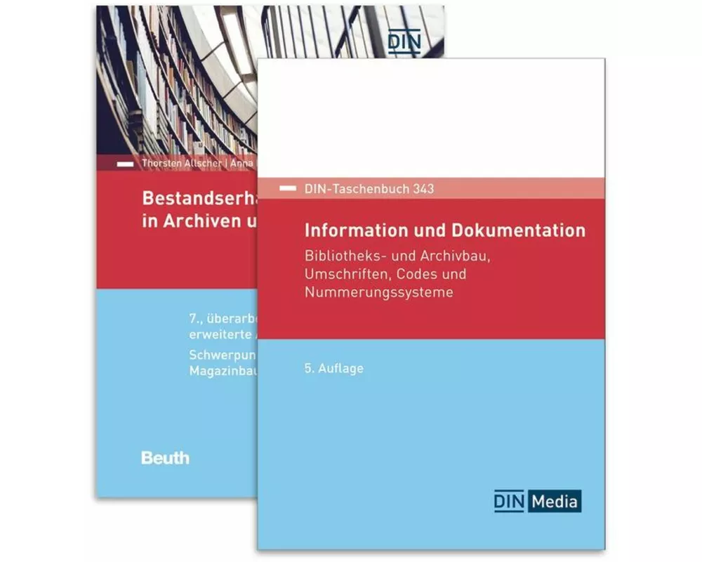 Bestandserhaltung und Dokumentation in Archiven und Bibliotheken