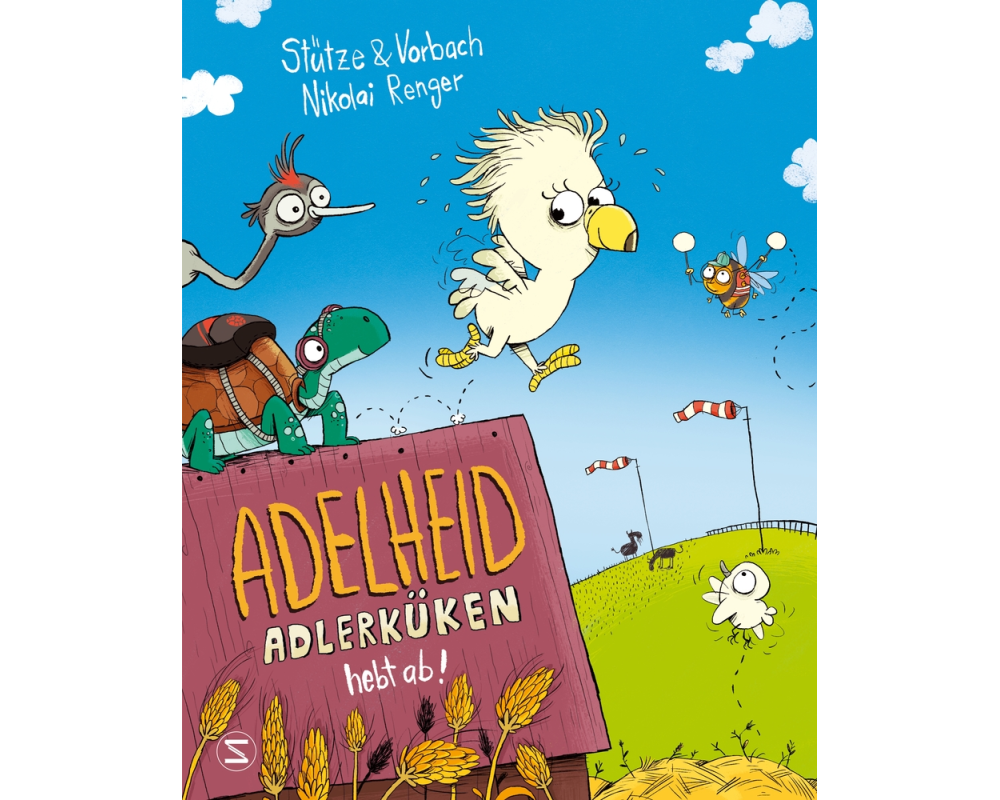 Adelheid Adlerküken hebt ab