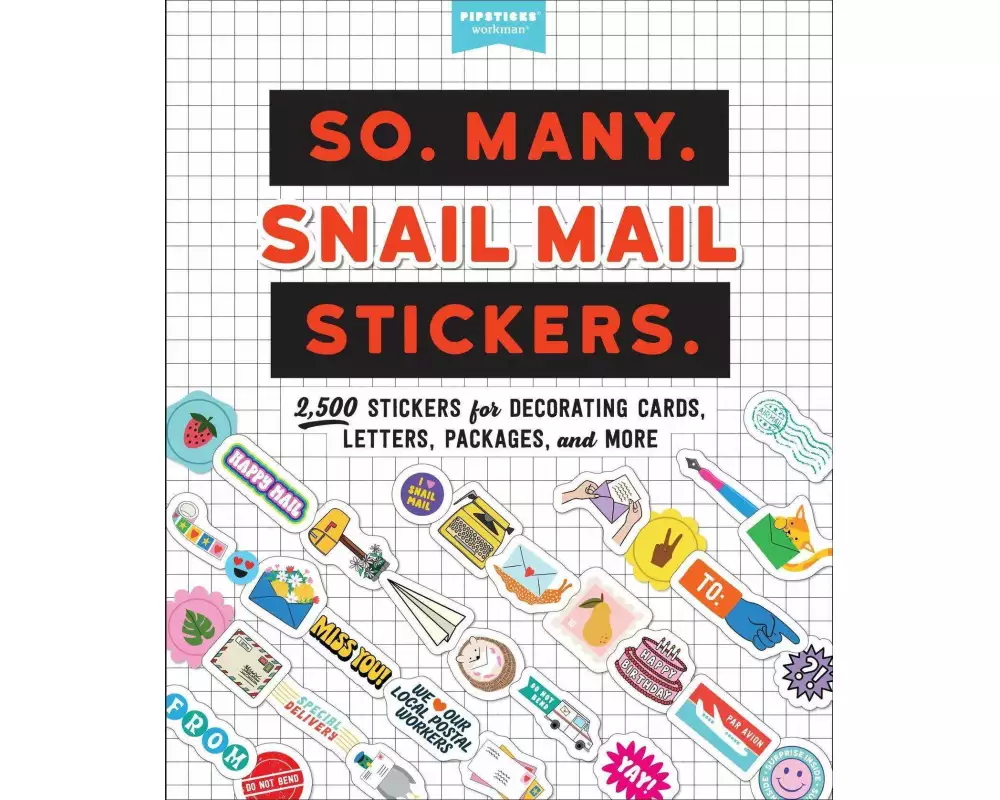 So. Many. Snail Mail Stickers