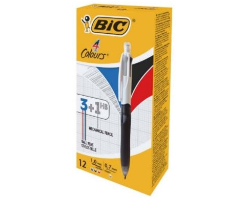 BIC Kugelschreiber M/HB 942104 4 Colours Multifun.