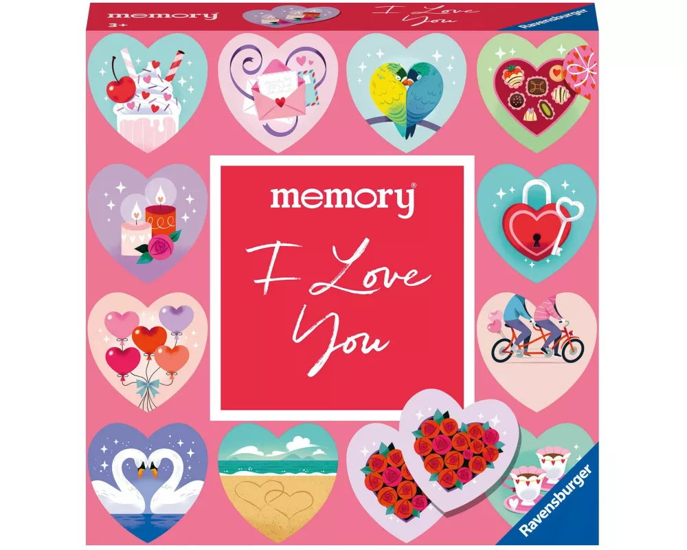 memory moments - I love you - Gesellschaftsspiel & Brettspiel ab 3 Jahre