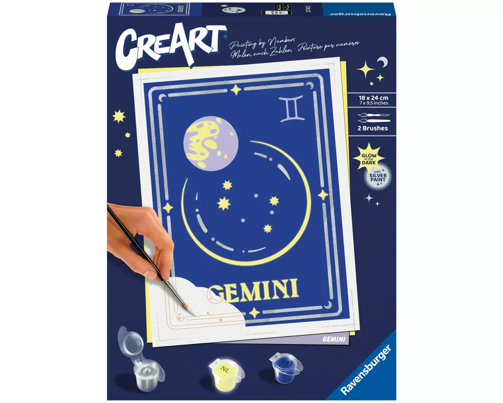 CreArt Sternzeichen - Zwilling