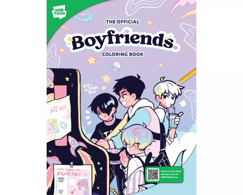 The Official Boyfriends. Coloring Book