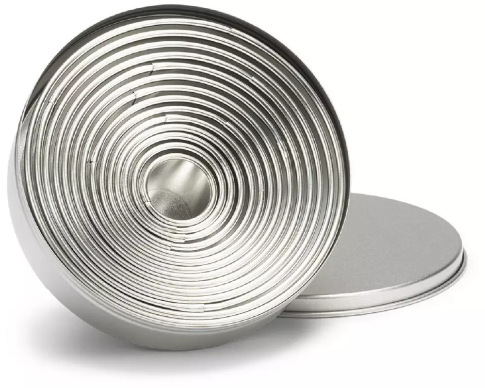 Patisse Guetzli-Ausstecher rund, 14-teilig