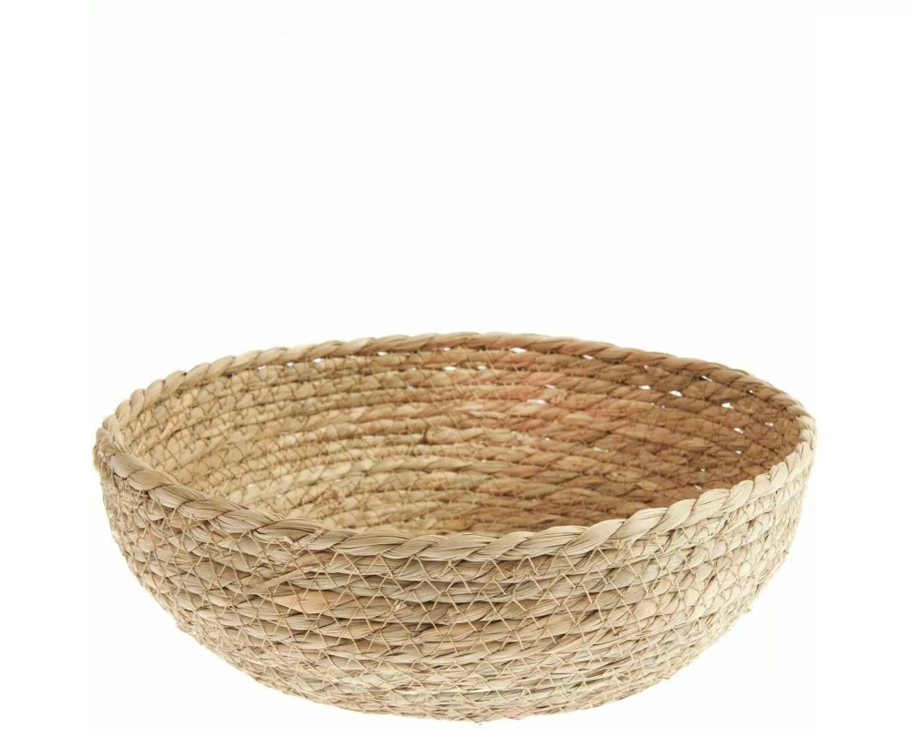 Korb geflochten, Ø 26 x 9cm