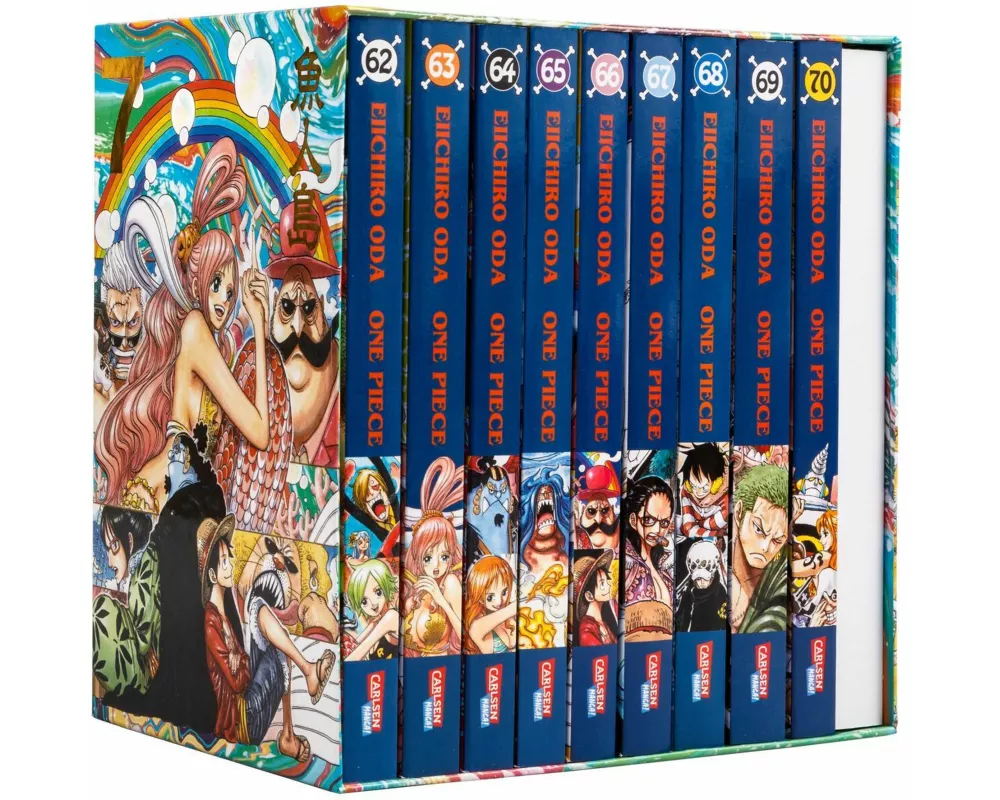 One Piece Sammelschuber 7: Fishman Island (inklusive Band 62-70)