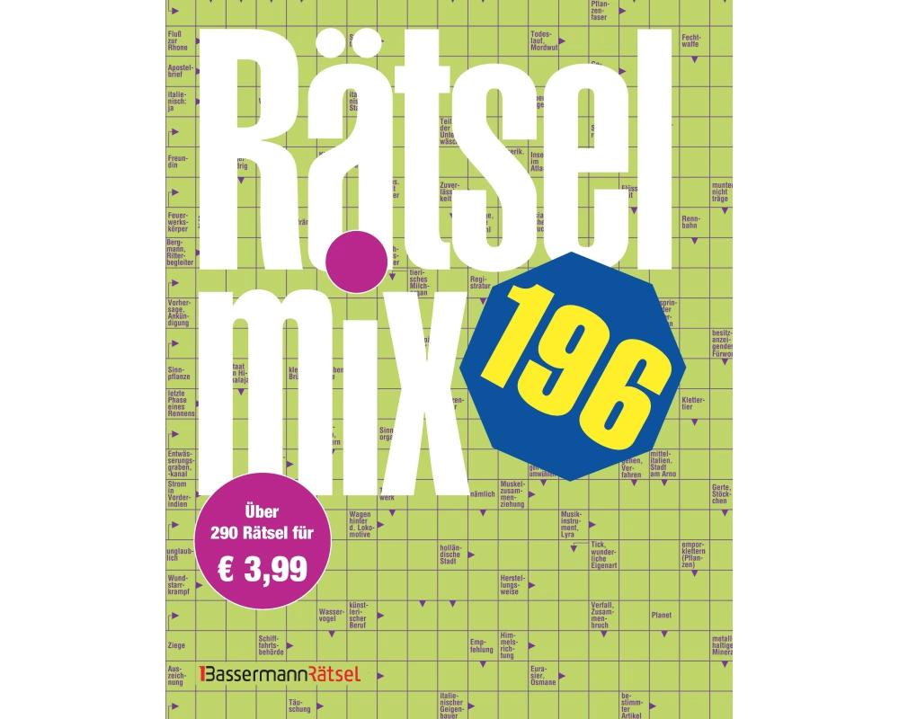 Rätselmix 196 (5 Exemplare à 3,99 €)