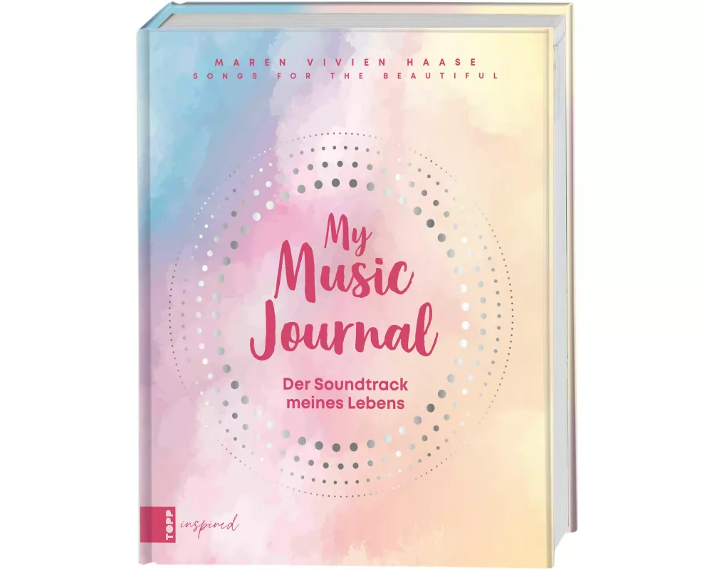 Music Journal feat. Maren Vivien Haase. Das kreative Eintragbuch für Erinnerungen an Musik-Events, Interpret:innen, Songs & Alben, die dich begeistern