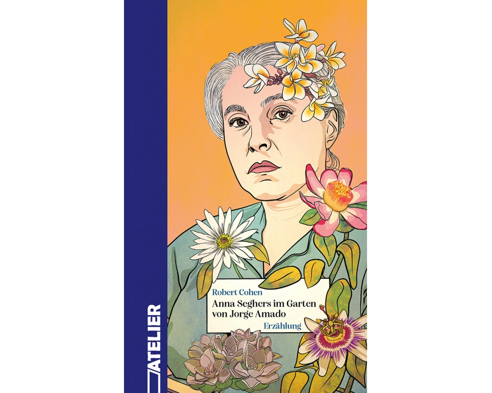 Anna Seghers im Garten von Jorge Amado