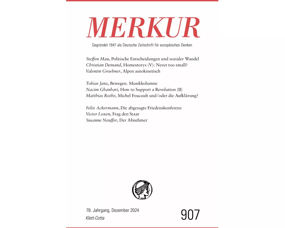 MERKUR 12/2024, Jg.78