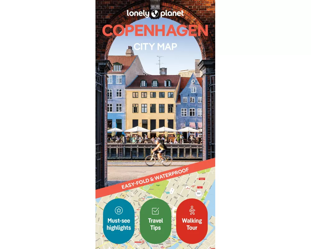 Lonely Planet Copenhagen City Map