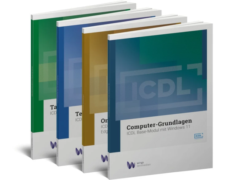 ICDL Base Windows 11 - Microsoft 365 Gesamtunterlage (4 Bände)