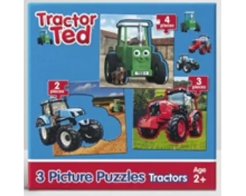 Tractor Ted 3 Picture Puzzles Tractors