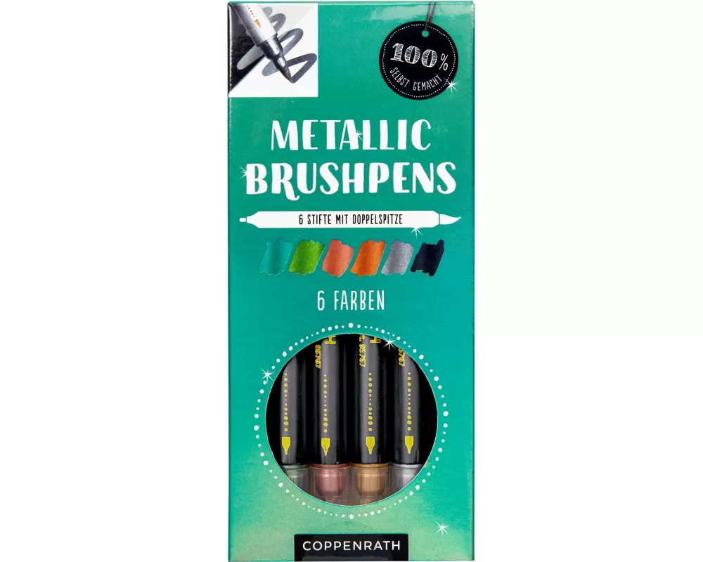 Metallic Brushpens (Grün)
