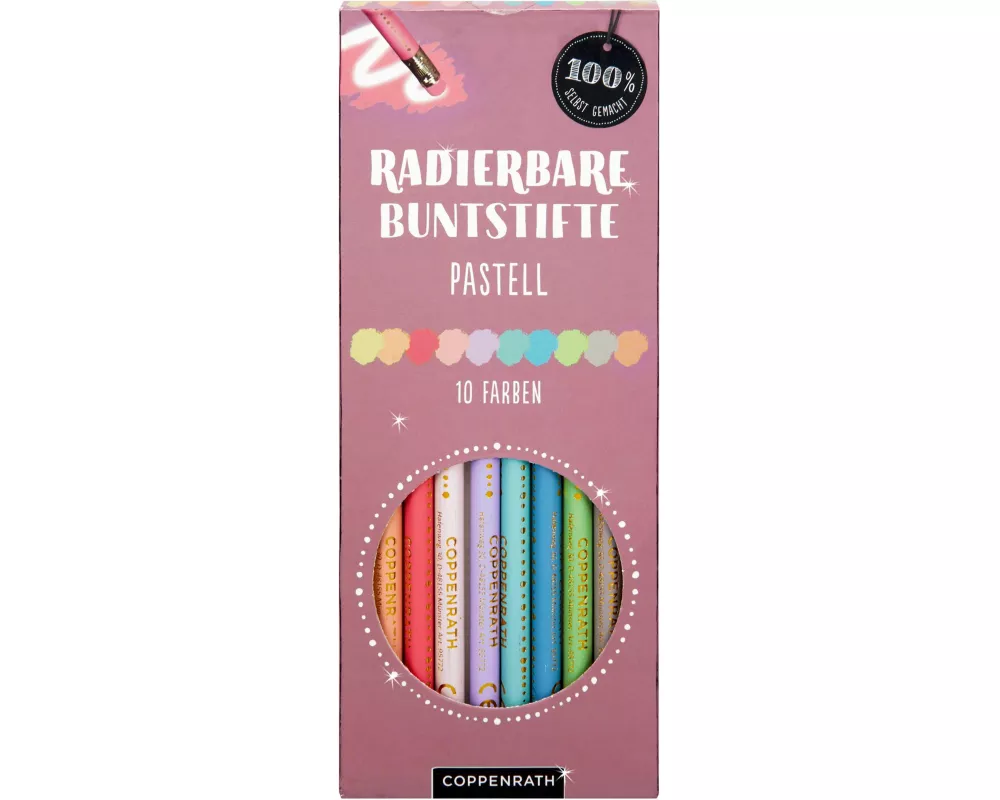 Radierbare Buntstifte Pastell