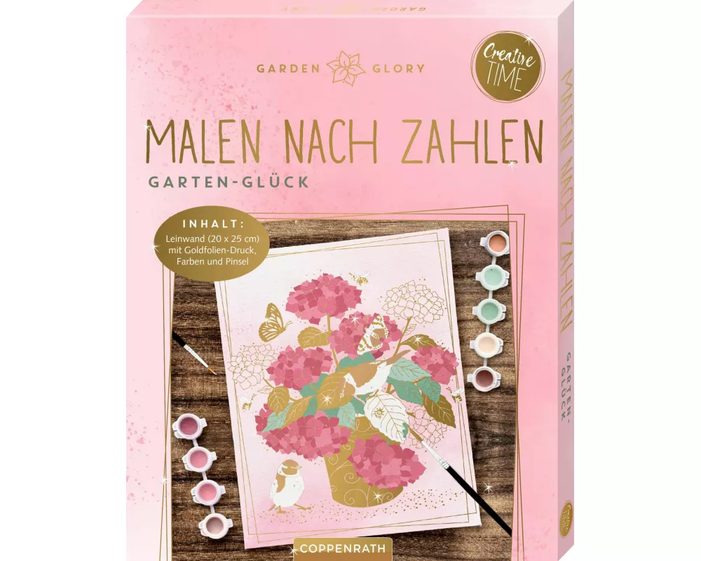 Malen nach Zahlen. Garten-Glück