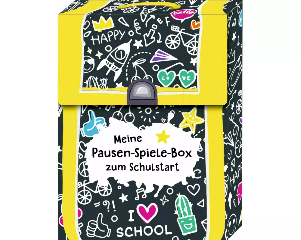 Kartenbox – Meine Pausen-Spiele-Box zum Schulstart